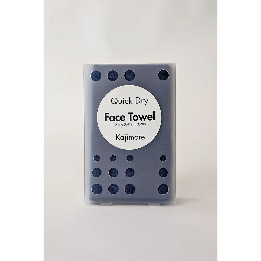 Kajimore フェイスタオル　ブルー