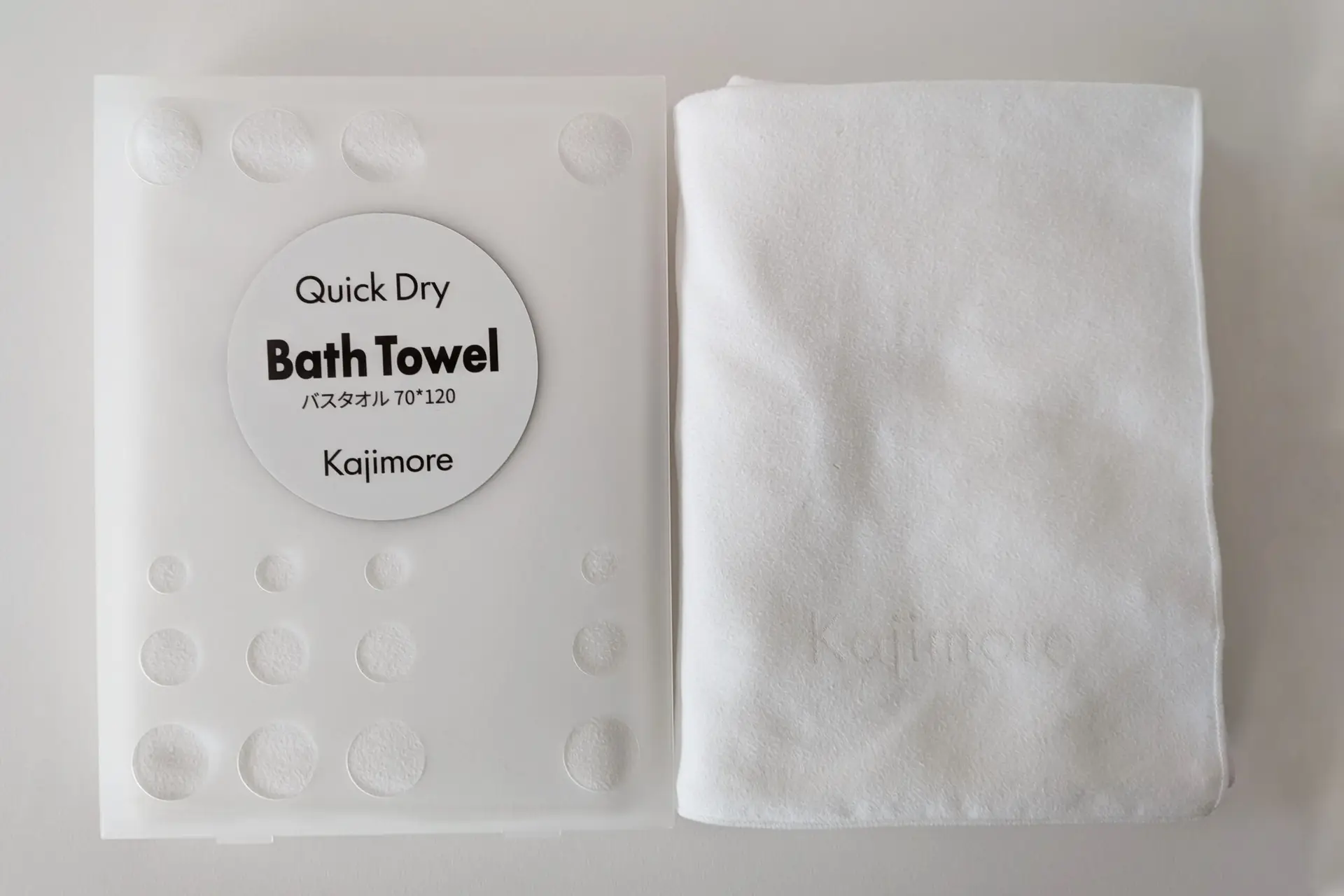 Kajimore バスタオル　ホワイト
