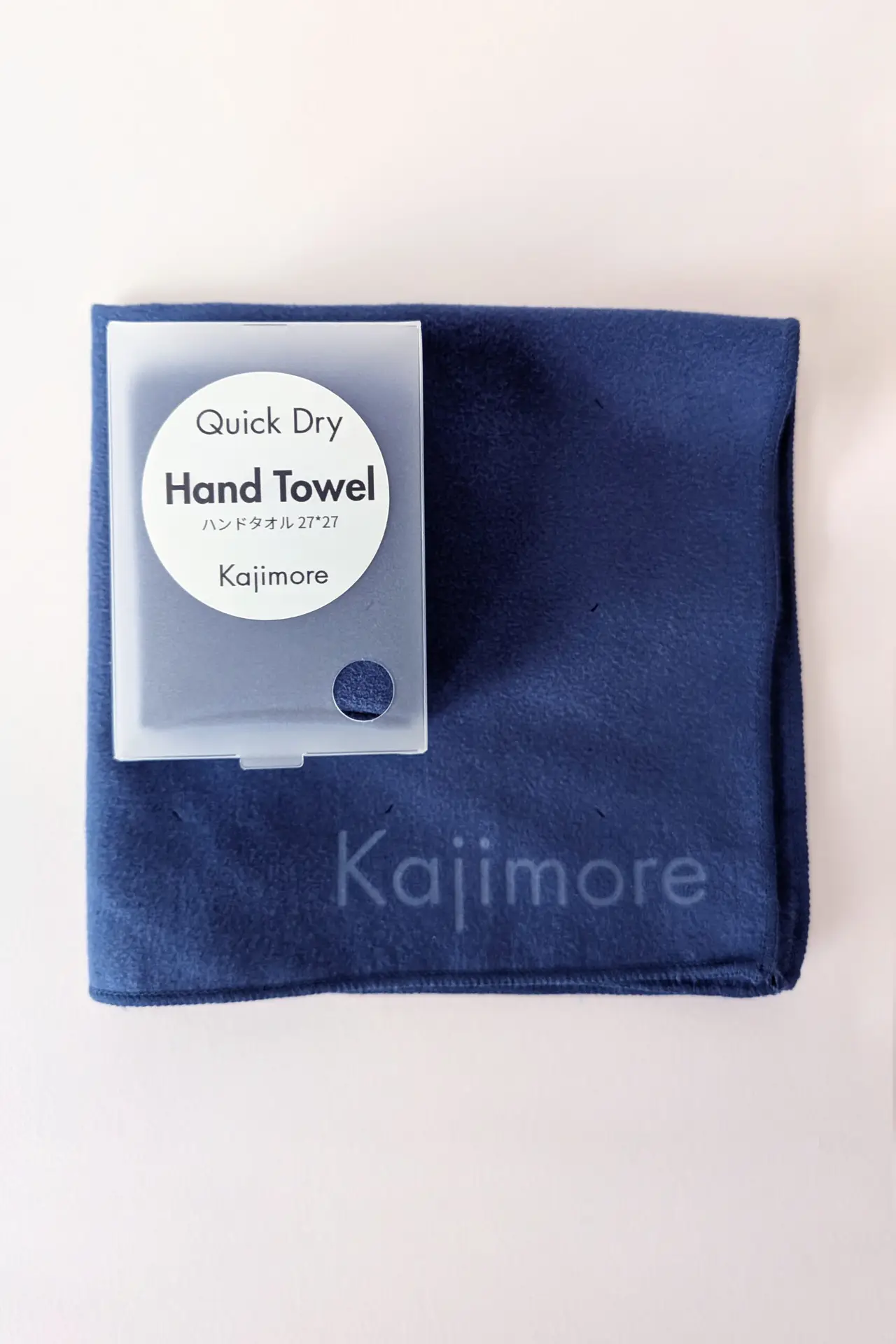 【5月1日入荷予定】Kajimore ハンドタオル　ブルー