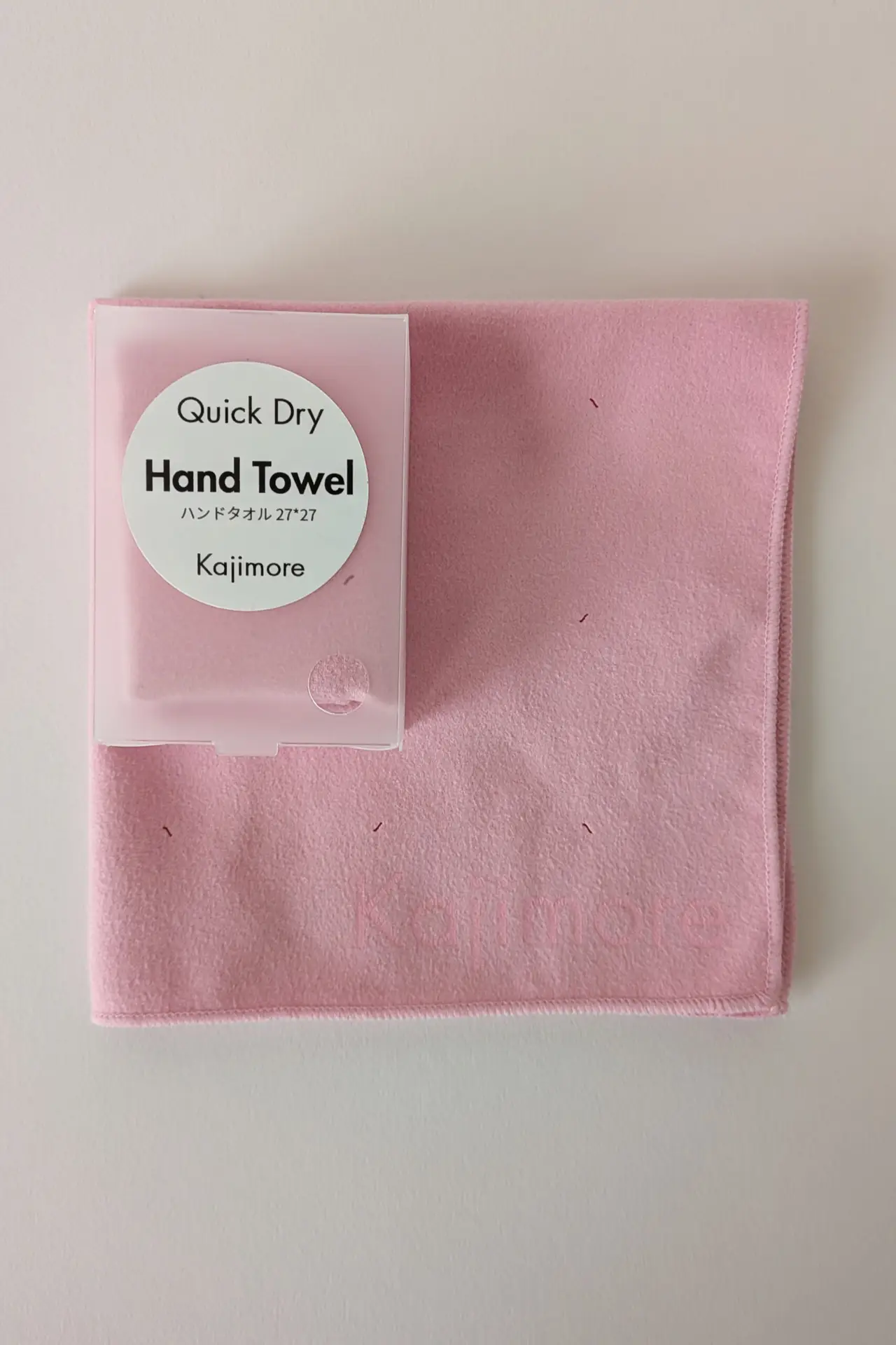 Kajimore ハンドタオル　ピンク
